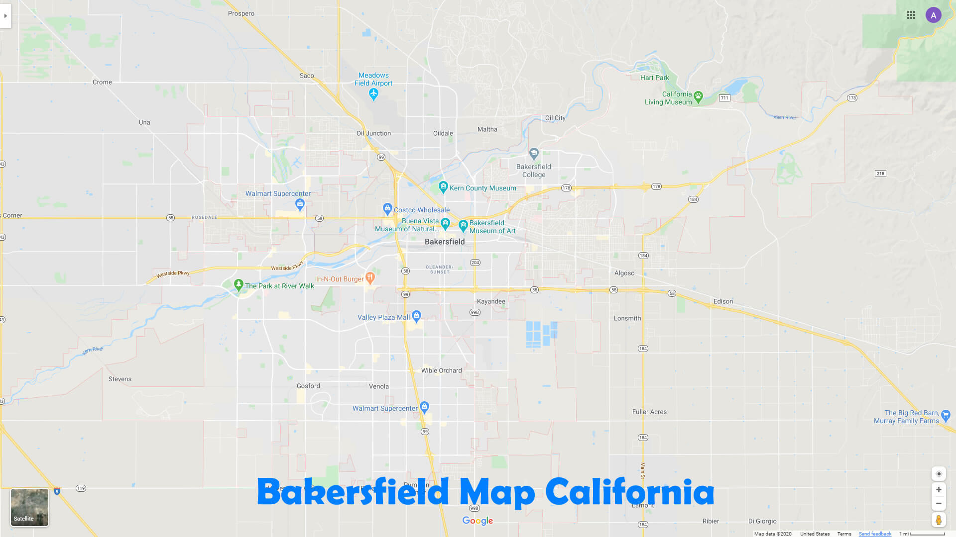 what county is bakersfield ca in